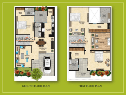 Floor Plan 25×60