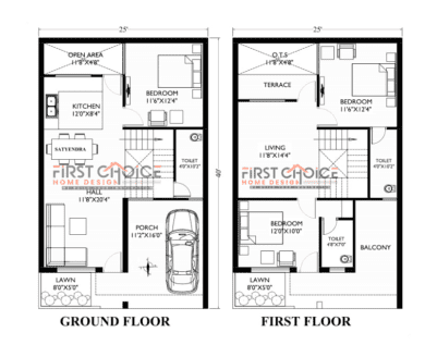 Floor Plan 25×40