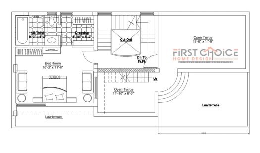 Floor Plan 25×60