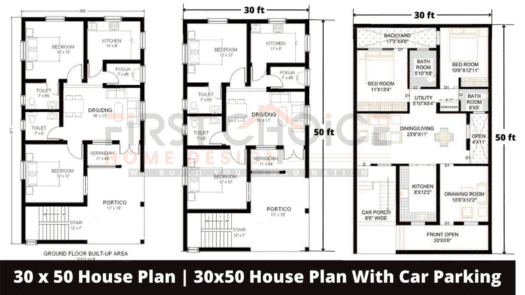 Floor Plan 30×50