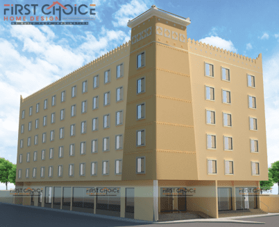 Triplex Exterior Elevation – 4