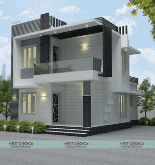 Duplex Exterior Elevation – 5