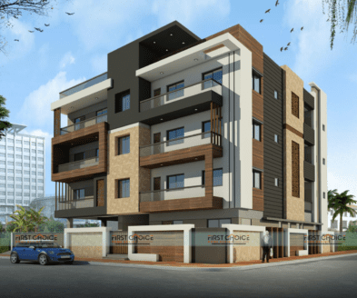 G+3 Exterior Elevation – 5