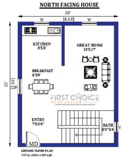 Floor Plan 20×25