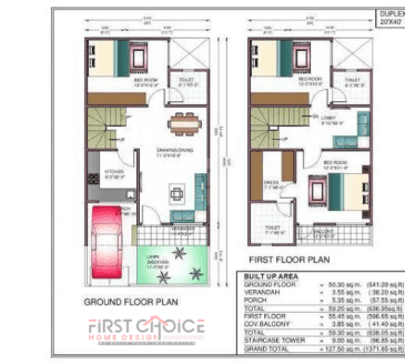 Floor Plan 25×60