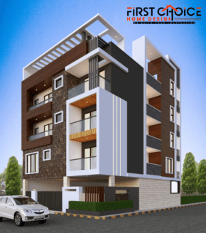 G+3 Exterior Elevation – 15