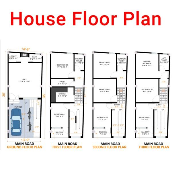 Elevation Design and Home Floor Plan